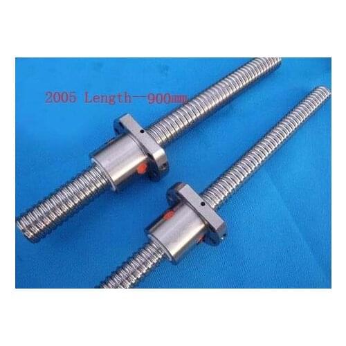 Acme Screws Diameter 20 mm Ballscrew SFU2005 Pitch 5 mm Length 900mm with Ball nut CNC 3D Printer Parts
