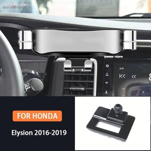 Car Mobile Phone Holder For Honda Elysion 2016 2017 2018 2019 Air Vent GPS Stand Gravity Navigation Bracket Car Accessories