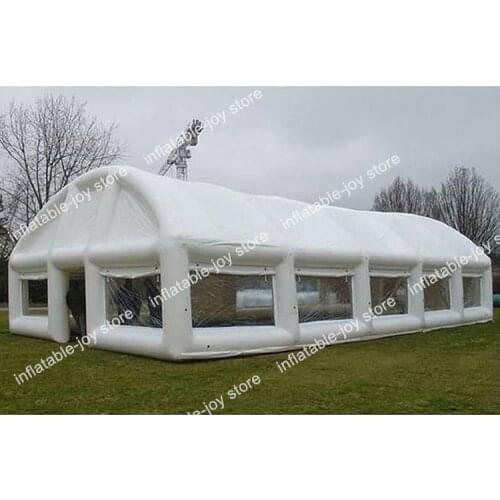 Free air ship to door! 12*6*4m H strong oxford Inflatable party tent wedding party tent, giant outdoor inflatable igloo tent