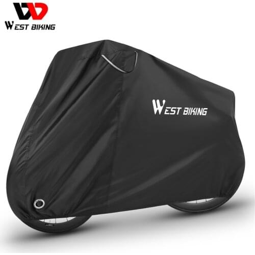 WEST BIKING Portable Bicycle Cover Waterproof Rain Dust Proof Protective Gear Scooter Bike Motorcycle Cover Cycling Accessories