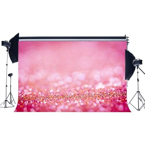 Bokeh Backdrop Glitter Sequins Sparkles Neons Romantic Decoration Wallpaper Photography Background for Girls Lover Wedding Party