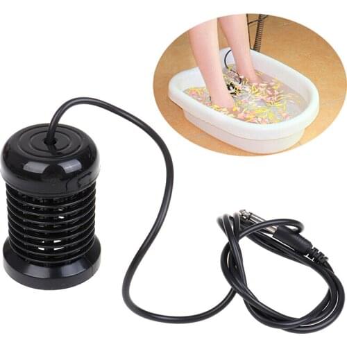 Ion Detox Foot Bath Arrays Round Stainless Steel Array Aqua Spa Ionic Cleanse Ion Remove Pain Massager Detox Foot Massage Tool