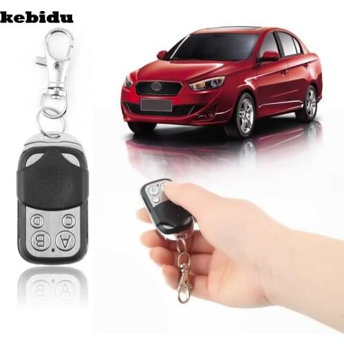 Kebidu 433MHz Wireless Auto Remote Control Duplicator Adjustable Frequency Gate Door garage Copy Remote Controller with 4 keys