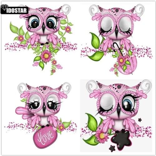 2020 NewDIY Diamond Embroidery Animals owl Diamond Painting Cartoon Cross stitch Home Decoration birthday present Christmas gift