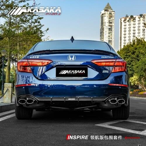 Suit For Honda Akasaka Inspire Front Shovel Surrounded by Spoiler, English Poetry Style Rear Lip Exhaust Ak