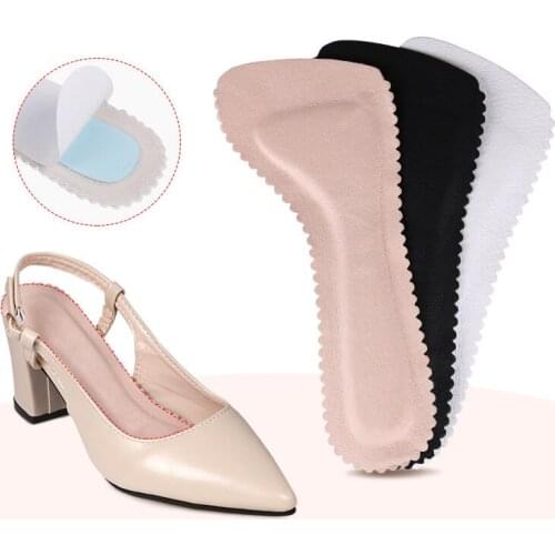 Anti Slip Insole for Shoes Silicone Insole Flatfoot Arch Support Cushion Pad Orthotics Forefoot Pad Pedicure Foot Care Tools