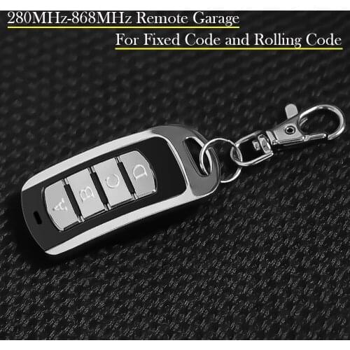 280-900MHz Garage Door Remote control For DEA DITEC DOORHAN ADYX SEAV SOMMER LIFTMASTER BENINCA ECOSTAR GIBIDI Gate Command