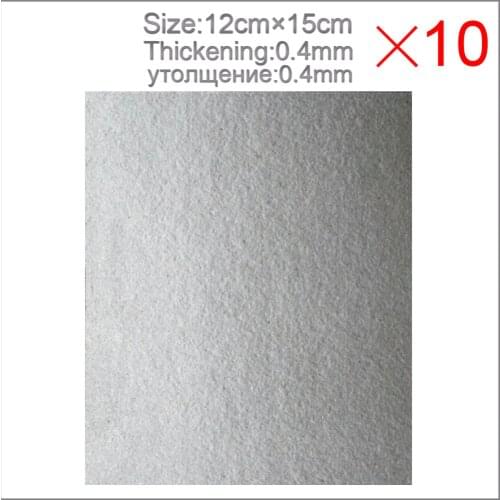 10pcs/lot high quality Microwave Oven Repairing Part 150 x 120mm Mica Plates Sheets for Galanz Midea Panasonic LG etc. Microwave