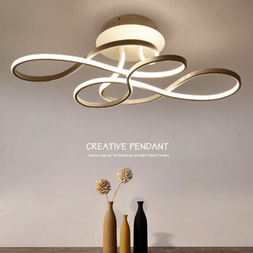 110w Acrylic Wall Ceiling Modern Led Light For Dining Room Luster Led Ceiling Lamp Home Lighting Fixtures luminaria teto