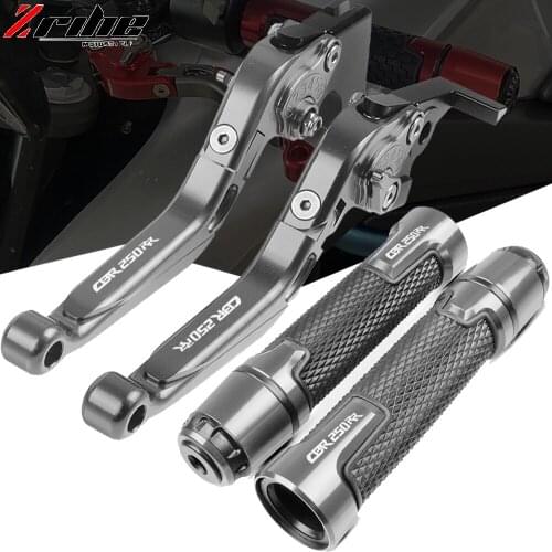 FOR HONDA CBR250RR CBR 250RR 2011 2012-2018 Motorcycle Accessories Extendable Brake Clutch Levers and Handlebar Hand Grips ends