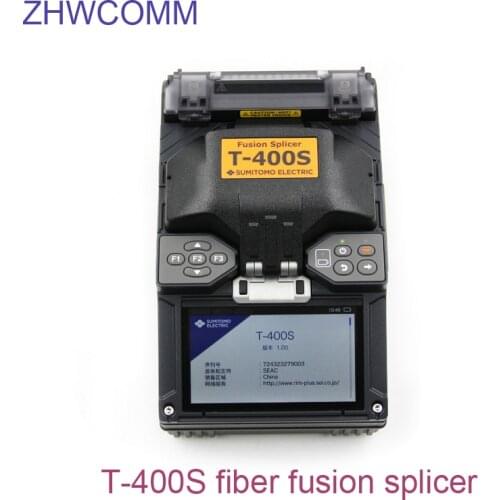 100% Japan original Sumitomo T-400S fiber fusion splicer 7 seconds Typical splicin FTTH Fiber Optic Splicing Machine