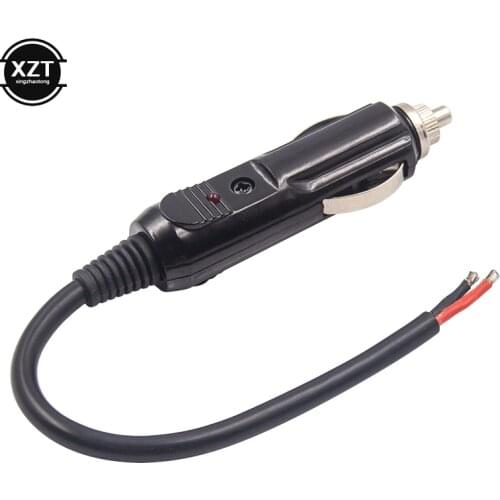 15A 12V24V Universal Automotive Electric Appliances Cigarette Lighter Plug Car Accessories With Indicator Light