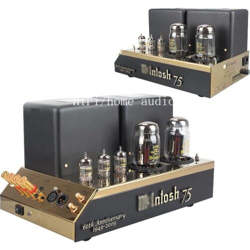 2021 NEW version 1:1 replica McIntosh mono power amplifier MC75, frequency response: 20Hz-20kHz, harmonic distortion: 0.5