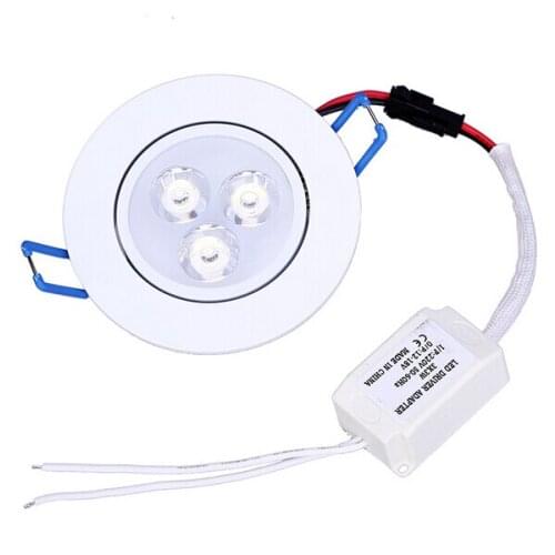 9/12W Dimmable LED Downlight Warm White/Cool White LED Ceiling Lamp Recessed Light AC110/220V White Shell Spot LED Bulbs