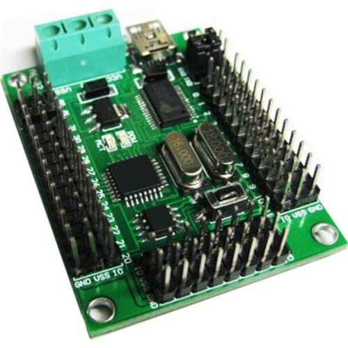 Arduino 32-way rudder controller with off-line mode USB DIY robot accessories