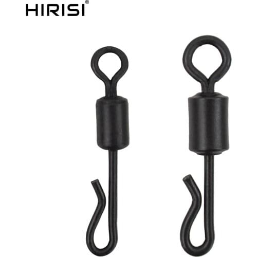 Quick change connector fishing swivel snaps terminal tackle fishing barrel swivel