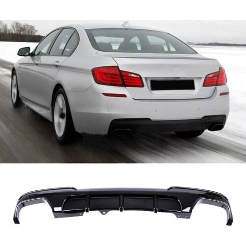 M-P Style PP material Bumper Rear Diffuser For BMW 5 Series F10 F18 525i 535i