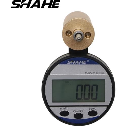 Shahe 0-10/0-25 mm 0.01 mm vertical type digital indicator lcd digital indicator gauge