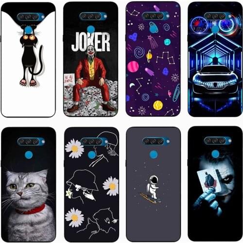 For LG K50 case Patterned Soft Silicon Phone Case for LG Q60 Case Protector Baicvery Back Cover for LG Q 60 K 50 Funda Coque