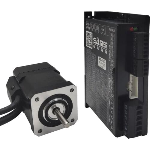 NEMA17 42mm 0.48Nm 2A 2ph 24-50VDC low cost Samsr encoder closed loop stepper motor drive kit servo motor & driver kit