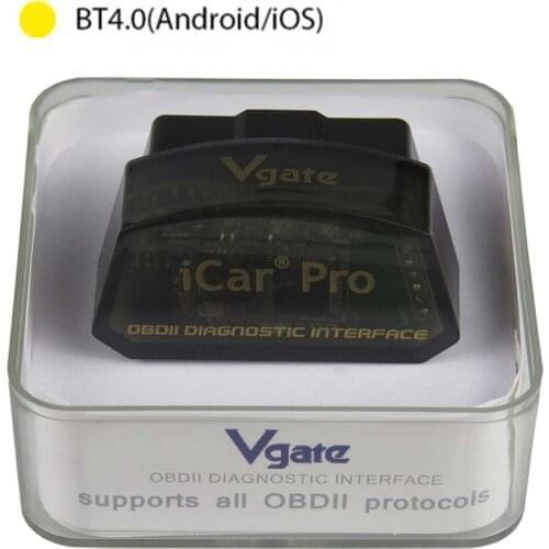Newest Vgate iCar Pro ELM327 Bluetooth 4.0 OBD2 Car Diagnostic Scanner For Android/IOS ELM 327 iCar Pro OBD 2 Diagnostic Tool