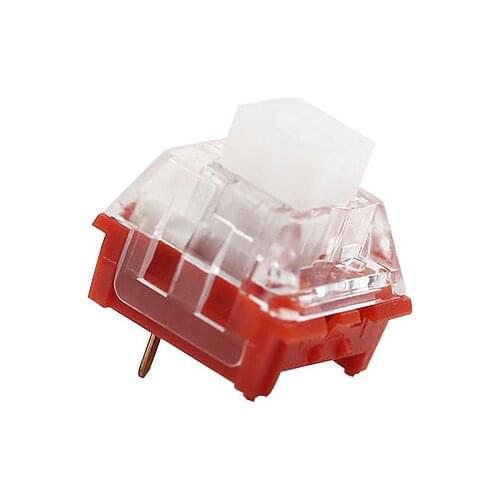 NEW 35 Grams Kailh Box Red pro Switch for Mechanical keyboard Linear dustproof IP56 waterproof MX 3pin RGB SMD