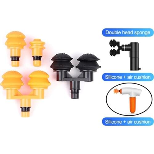 Universal Fascia Gun Massage Head Massager Gun Replacement Head Silicone Massage Head Body Relaxation Massage Accessories