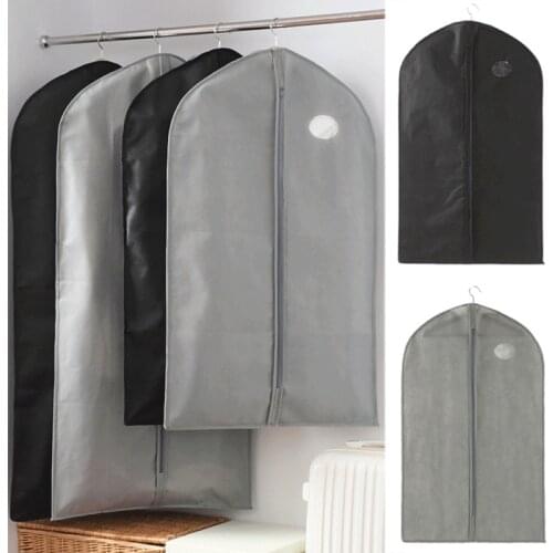 Breathable Clothing Covers Garment Suit Dress Coat Shirt Clothes Dust Cover Travel Bags Carrier Waterproof Dustproof Protector