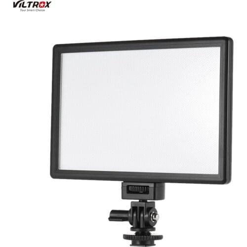 CZ STOCK Viltrox L116T 3300K-5600K CRI95+ Ultra-thin LED Video Light Photography Fill Light for Canon Nikon Sony DSLR Camera