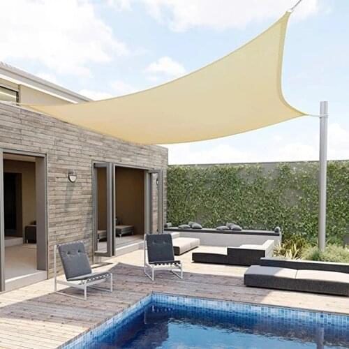 Waterproof Sun Shelter Sunshade Protection Shade Sail Awning Camping Shade Cloth Large For Outdoor Canopy Garden Patio 60%OFF