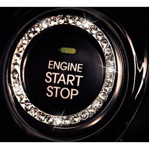 Car Start Engine Ignition Ring Cover Button Interior Accessories Styling Case for Kia Rio K2 K3 K5 K4 Cerato,Soul,Forte,Sportage