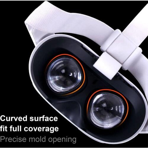 4pcs TPU Soft Film Lens Protector HD For Oculus Quest 2 VR HD Transparent Film Anti-scratch Dust-proof For Oculus Quests