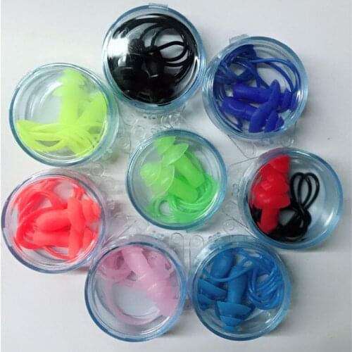 1pc Universal Soft Silicone Swimming Ear Plugs Earplugs Pool Accessories Water Sports Swim Ear Plug