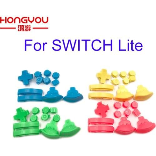 10sets For Nintendo Switch Lite L R ZL ZR ABXY button replacement for NS Lite game console