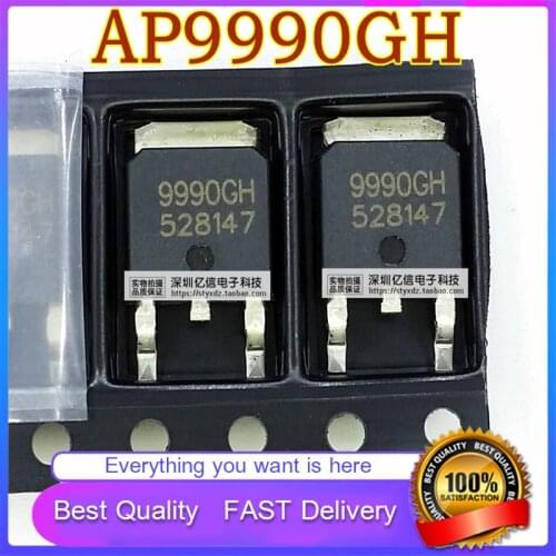 10Pcs/Lot New Original 9990GH AP9990GH-HF TO-252 Field Effect MOS TUBE Good Quality