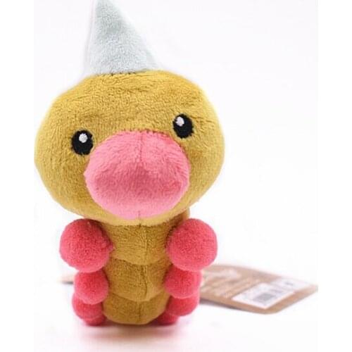 19cm Takara Tomy Pokemons Weedle Soft Stuffed Toy Japan Anime Dragon Plush Doll Gift For Children