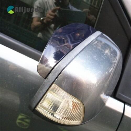 2Pcs Car Rear View Mirror Rain Eyebrow Rain Shield Shade Cover for Lexus ES250 RX350 330 ES240 GS460 CT200H CT DS LX LS IS ES R