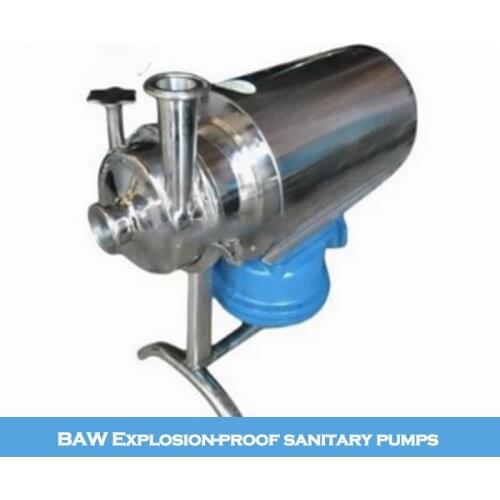 84L/min 380v 50hz Stainless Steel Sanitary Explosion-proof Centrifugal alcohol pump