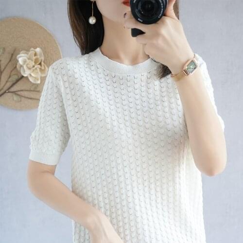 ATBHCMAC Women's Knitted T-shirts