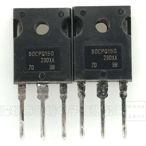 Free shippin 10pcs/lot 80CPQ150 80CPQ150PBF Schottky diode 80A 150V TO-247 new original Immediate delivery