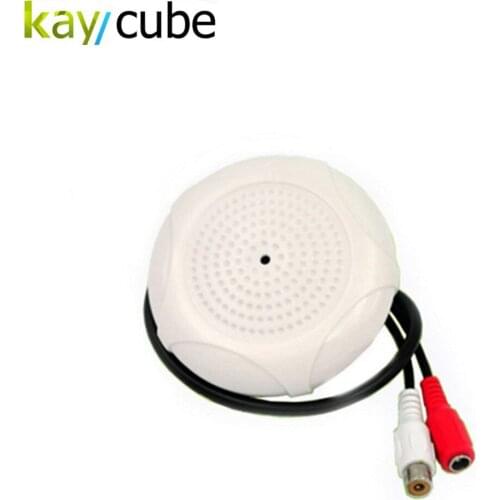 CCTV Security Camera DVR Microphone Wide Range High Sensitivity Audio MIC Sound Pickup Low Noise Clear Natural Voice AGC Circuit