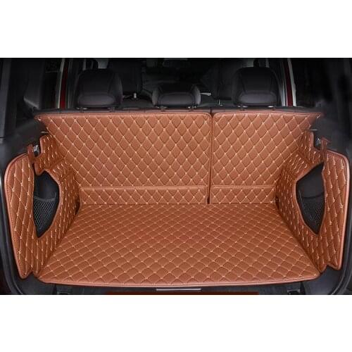 Best quality! Full set car trunk mats for Jeep Renegade 2019-2015 durable waterproof boot carpets cargo liner mats,Free shipping