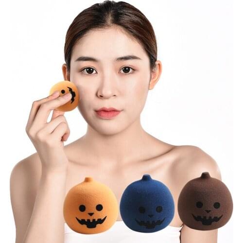MAANGE 3/1pcs Makeup Egg Halloween Pumpkin Makeup Sponge Professional Cosmetic Puff For Foundation Concealer Cream Makeup Tools