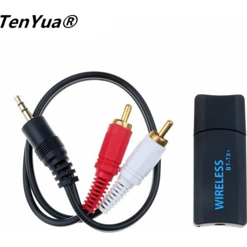 Newest Portable AUX Audio Music Receiver Adapter Audio 4.2 Wireless USB Adapter For Car Home Speaker Computer