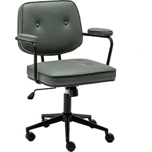 Office Chair Study Room Light Luxury Computer Home Sedentary Comfortable Backrest Desk Stool Lift Swivel for Student