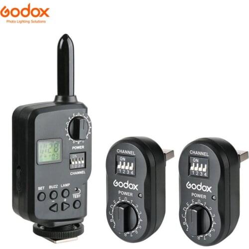 Godox FT-16 Wireless Power Controller Remote Flash Trigger + 2x FTR-16 Receiver for Godox Witstro AD180 AD360 Speedlite Flash