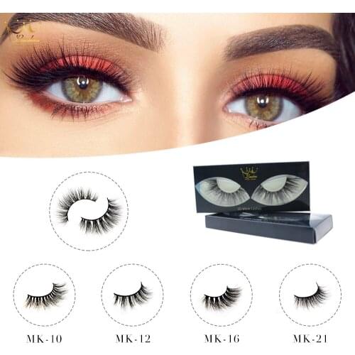 Crown Lashes 3d mink eyelashes natural false eyelash fake eyelashes individual eyelashes wholesale factory outlet