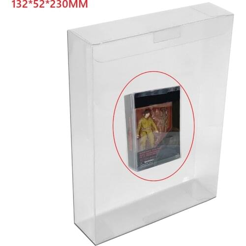 Ruitroliker 40Pcs Protector Case Clear Plastic Protective Box Sleeve Display Box for for Star Wars Black Series 6 Inch Figures