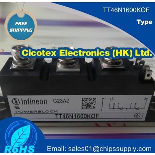 TT46N1600KOF MODULE IGBT TT 46N1600 KOF POWERBLOCK TT46N1600K0F TT46N1600-KOF
