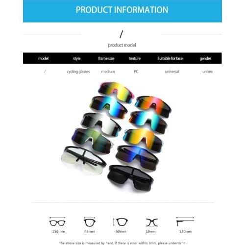 Bicycle Glasses Outdoor Riding Glasses Outdoor Anti-ultraviolet Sunshade Eyewear Mountain Bike Riding Sunglasses For Men